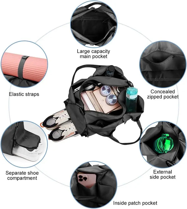 Lightweight Yoga Mat Bag - Durable Carrier | East R Us