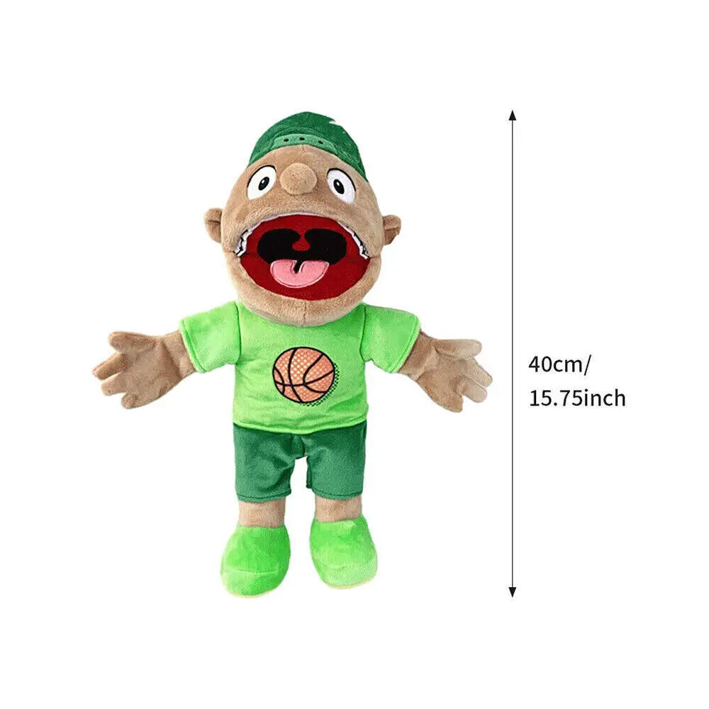 40cm jeffy joseph hand puppet plush cosplay toy