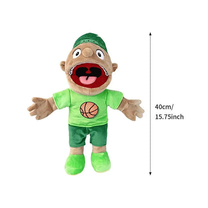 40cm jeffy joseph hand puppet plush cosplay toy