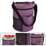 Durable Canvas Knitted Yarn Bag f