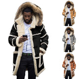 Punk Warm Windproof Leather Coat