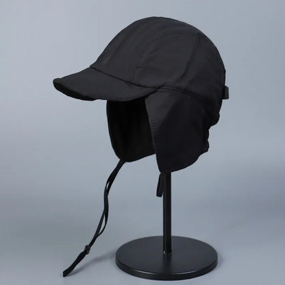 Warm ear protection windproof velvet pilot hat