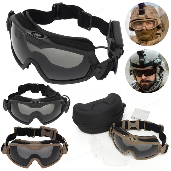 Tactical Dust-proof Motorcycle Sunglasses