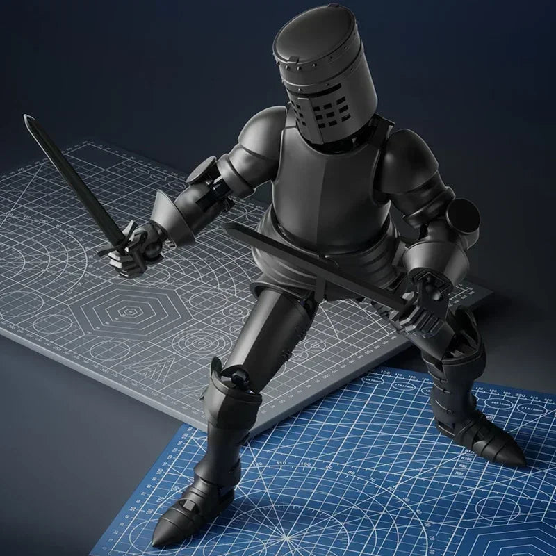 3D Printed Mannequin Character Assemble Toy