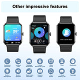 Heart Rate Sleep Blood Oxygen Monitor Smartwatch