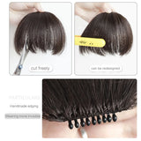 Synthetic Fake Bangs In Hair Extensions