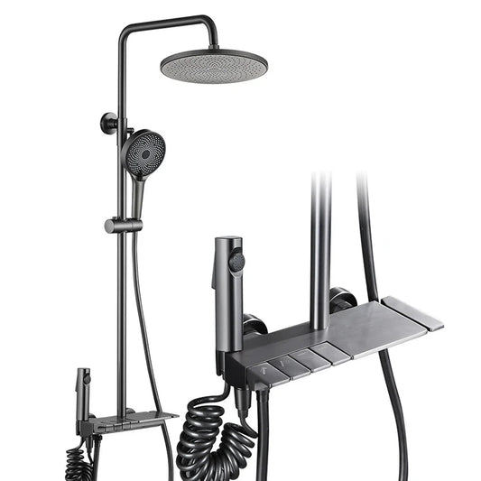 Piano bathroom shower system set