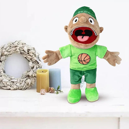 40cm jeffy joseph hand puppet plush cosplay toy