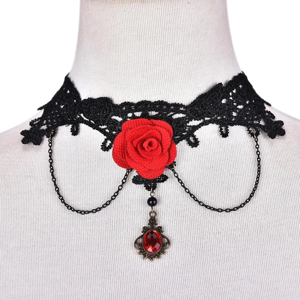 Steampunk Vintage Choker Necklace