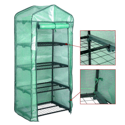 Garden greenhouse with 4 levels