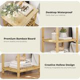 3-Tier Narrow Nightstand Bedside Table