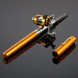 Mini Telescopic Portable Pocket Pen Fishing Rod Pole