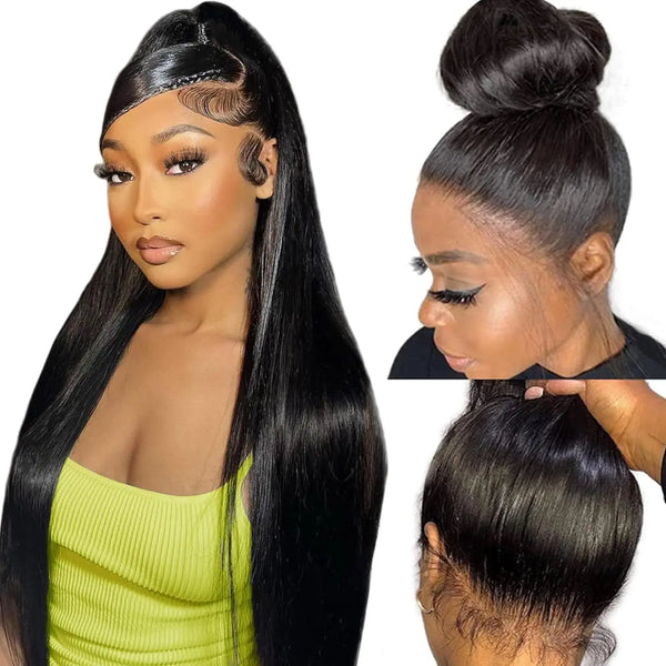 Brazilian Straight 13x6 Hd Lace Frontal Wig