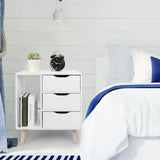 Night Stand Cabinet with Drawers
