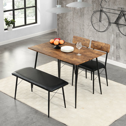 Dining table and chairs set