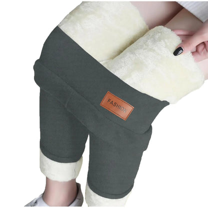 Warm cotton wadded leggings