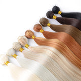 Heat Resistant Fiber Hair Weaving Synthetic Straight Hair