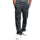 Winter Fleece Cargo Jogger Pants