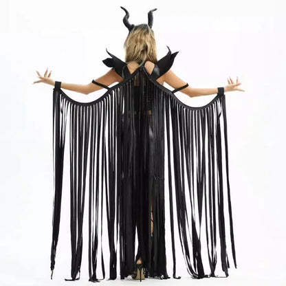 Women's Gothic Vampire Long Halloween Costume