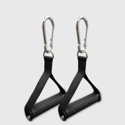 Anti-slip resistance bands with nylon handles