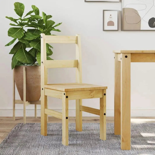 Set of 2 panama dining chairs