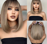 Heat Resistant Fiber Synthetic Wig