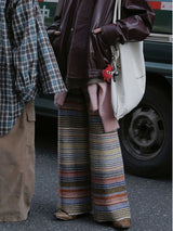 Women's Casual Loose Straight Leg Trousers