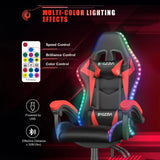 Reclining PU Leather High Back Office Chair