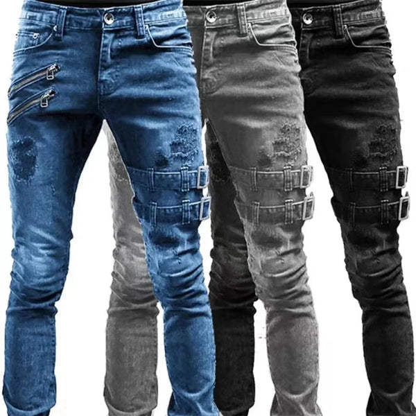 Summer Skinny Straight Jeans