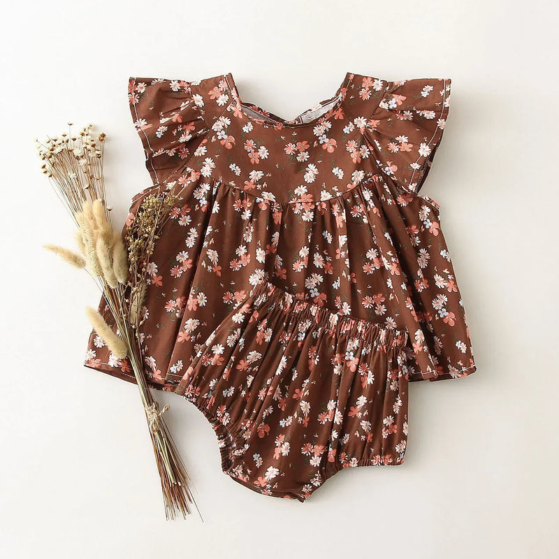 Fashion Summer Baby Girl Clothes Set