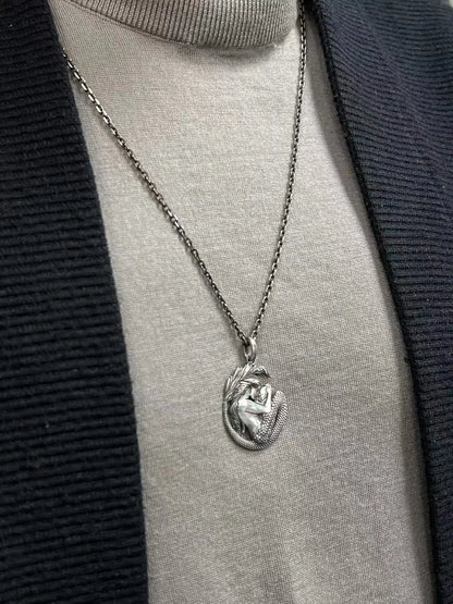 S925 Sterling Silver Vintage Pendant
