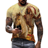 Indians Summer Fashion 3D T-shirt