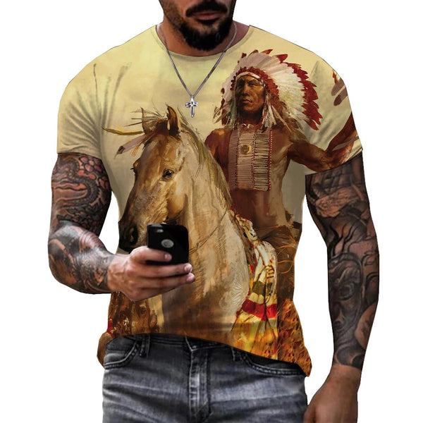 Indians Summer Fashion 3D T-shirt