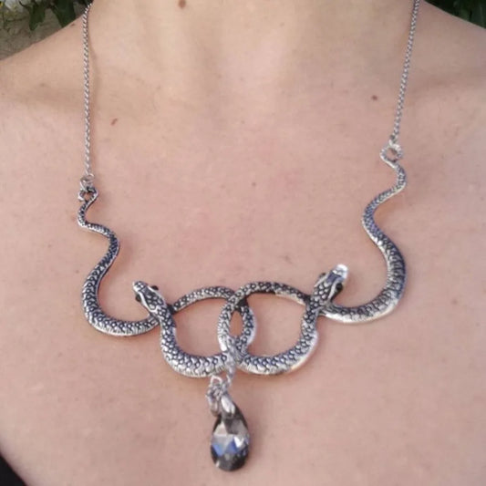 New Medusa Snake Necklace