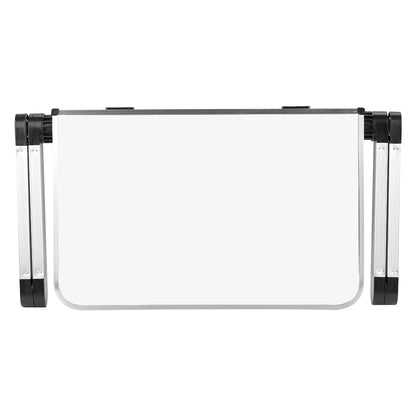 Aluminum alloy adjustable folding laptop tray stand