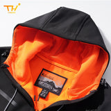 Men's Fleece Soft Shell Parker Coat