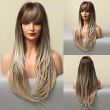Heat Resistant Fiber Synthetic Wig