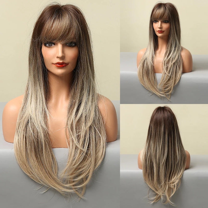 Heat Resistant Fiber Synthetic Wig