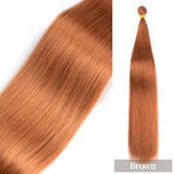 Heat Resistant Fiber Hair Weaving Synthetic Straight Hair