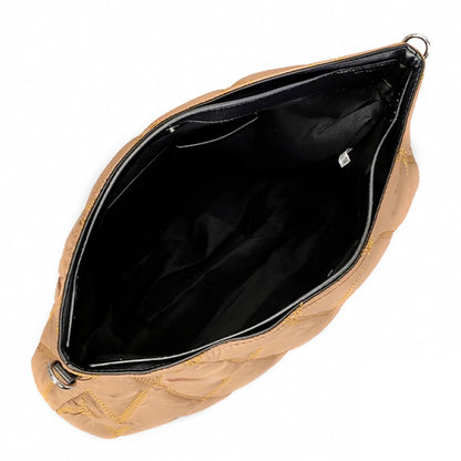 Cotton-padded fashion handbag