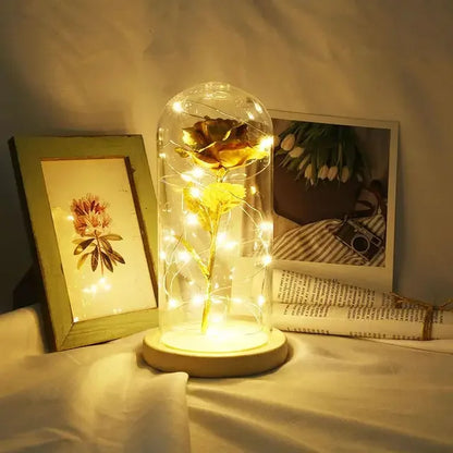 Led rose artificial flowers