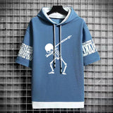 Y2K Skull Graphic T-Shirt - Hip Hop Streetwear | East R Us