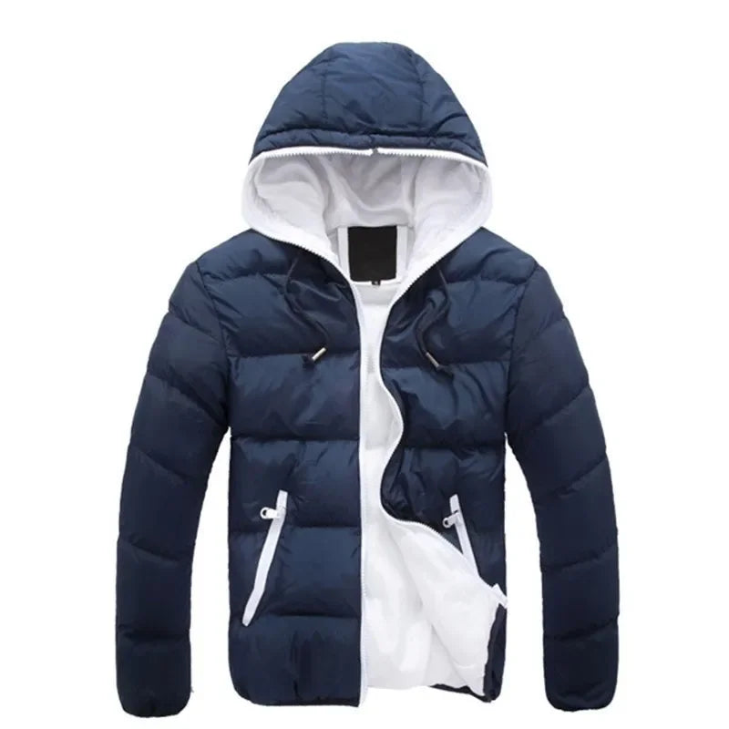Men's Hooded Winter Cotton Coat