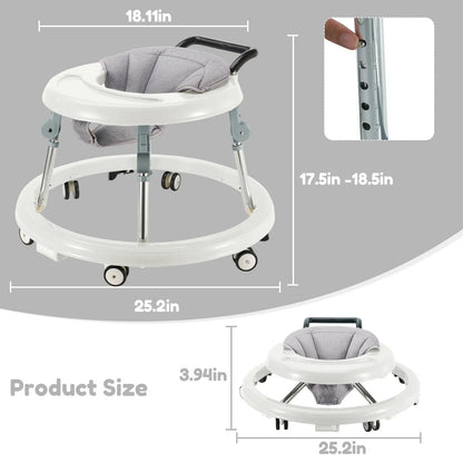 Foldable baby walker