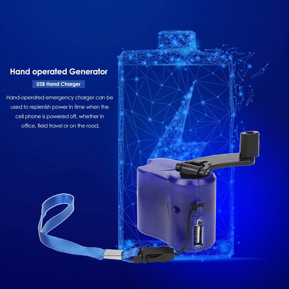 Usb mobile phone emergency charger