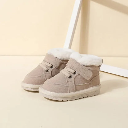 Cute unisex leather baby's shoes