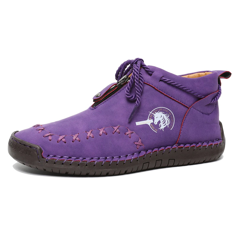 Western Chic Handmade Ankle Boots