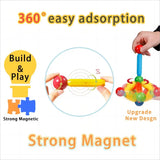 Kids Magnetic DIY Construction Set