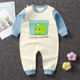 Newborn Cotton Cartoon Unisex Jumpsuit
