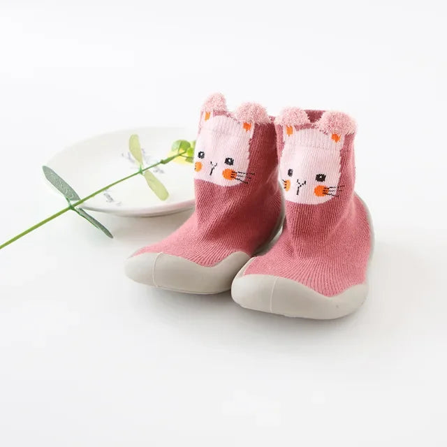Unisex baby first walker anti-slip shoes